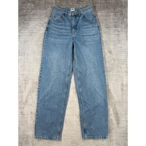 BDG High Rise Baggy Jeans Womens 28 Blue Denim Wide Leg Cotton Urban Outfitters